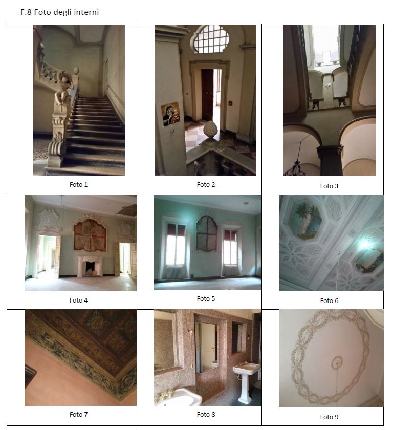 Appartamento al piano primo, con sviluppi al piano terzo e all’interrato, composto da: ingresso finestrato, salone, soggiorno, tre salette, camera, studio, due bagni. Ala di servizio con cucina, due vani, tre servizi igienici e terrazzino. Foglio 188 Particella 267 sub 11. Autorimessa. Foglio 188 Particella 267  sub 16 con accesso carrabile in via San Niccolò 3. spazi comuni condominiali (scale ecc). SUP. MQ (ARR.) 551+36. Libero. Proprietà.