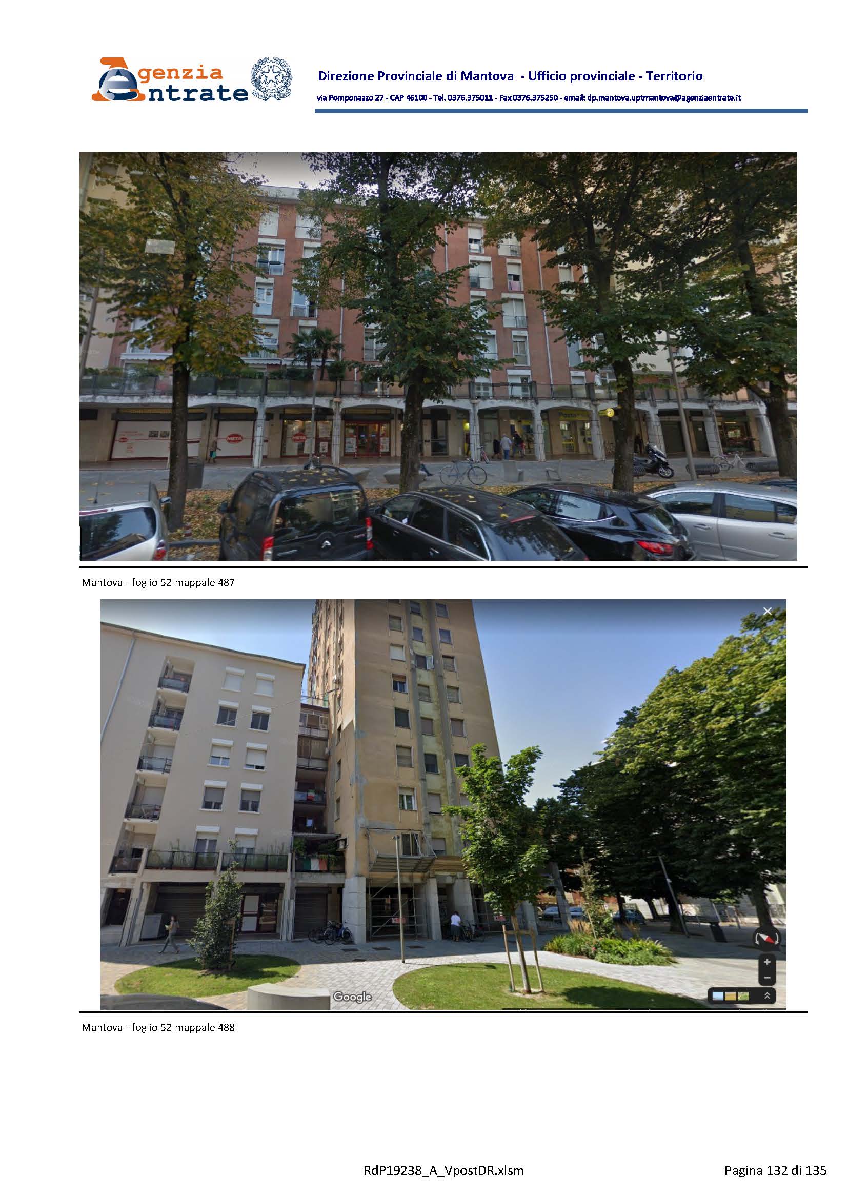 Magazzino posto al piano seminterrato. Si compone di un ampio locale destinato a deposito, un antibagno e due bagni (h. 1,97 m). ID cat. Unità Principale cat. C/2 foglio 52 part. 487 sub 35 graffata part. 488 sub 57. Sup. mq catastali 253. Libero. Piena Proprietà