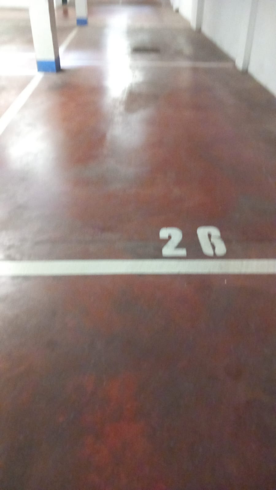 Posto auto scoperto con accesso da Largo Virgilio Brocchi n. 68, situato al piano Terra della scala A, interno 26. Id. cat. Unità Secondaria cat. C/6 foglio 853 part. 740 sub 96. Sup. mq catastali 13