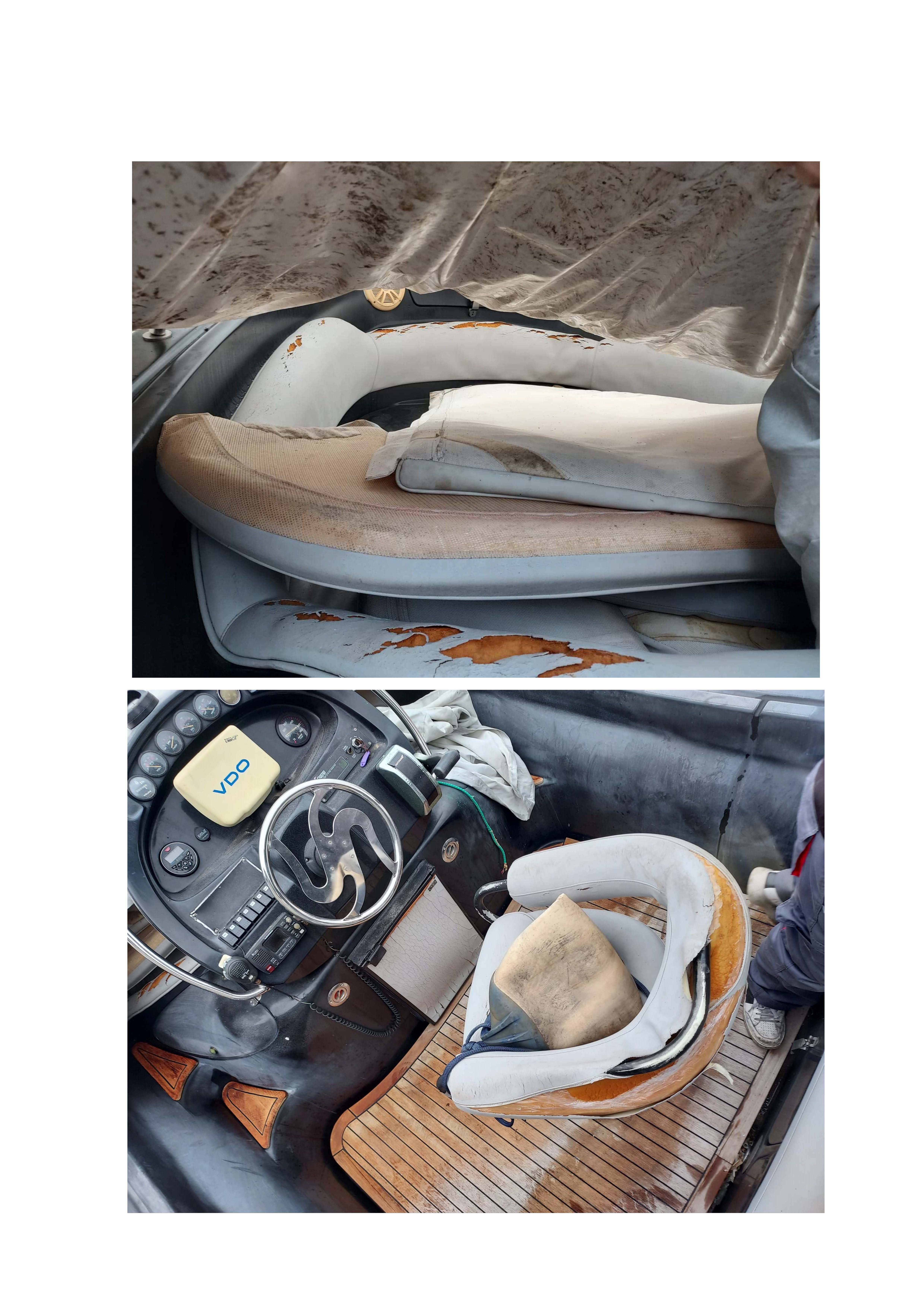 Unità da diporto a motore marino amovibile denominata "Anna" - marca Scanner - modello "Millennium 2999" con propulsore marino, marca Marine Power Europe, targata 88050836, certificato di immatricolazione 12MI312045 del 15 marzo 20215, lmbarcazione gommone: lunghezza fuori tutto 8,2m - lunghezza 7,49m - larghezza 3m; trattasi di un modello fuori produzione; si trova in pessimo stato di conservazione; il vano motore risulta ben sigillato (senza infiltrazioni d’acqua) anche se il motore necessita sicuramente di una completa revisione essendo fermo da oltre 5 anni; la carena risulta in buono stato, anche se la vetroresina nera risulta opacizzata e necessita di lucidatura; la console di comando, la strumentazione e l’intero impianto elettrico risultano da revisionare.