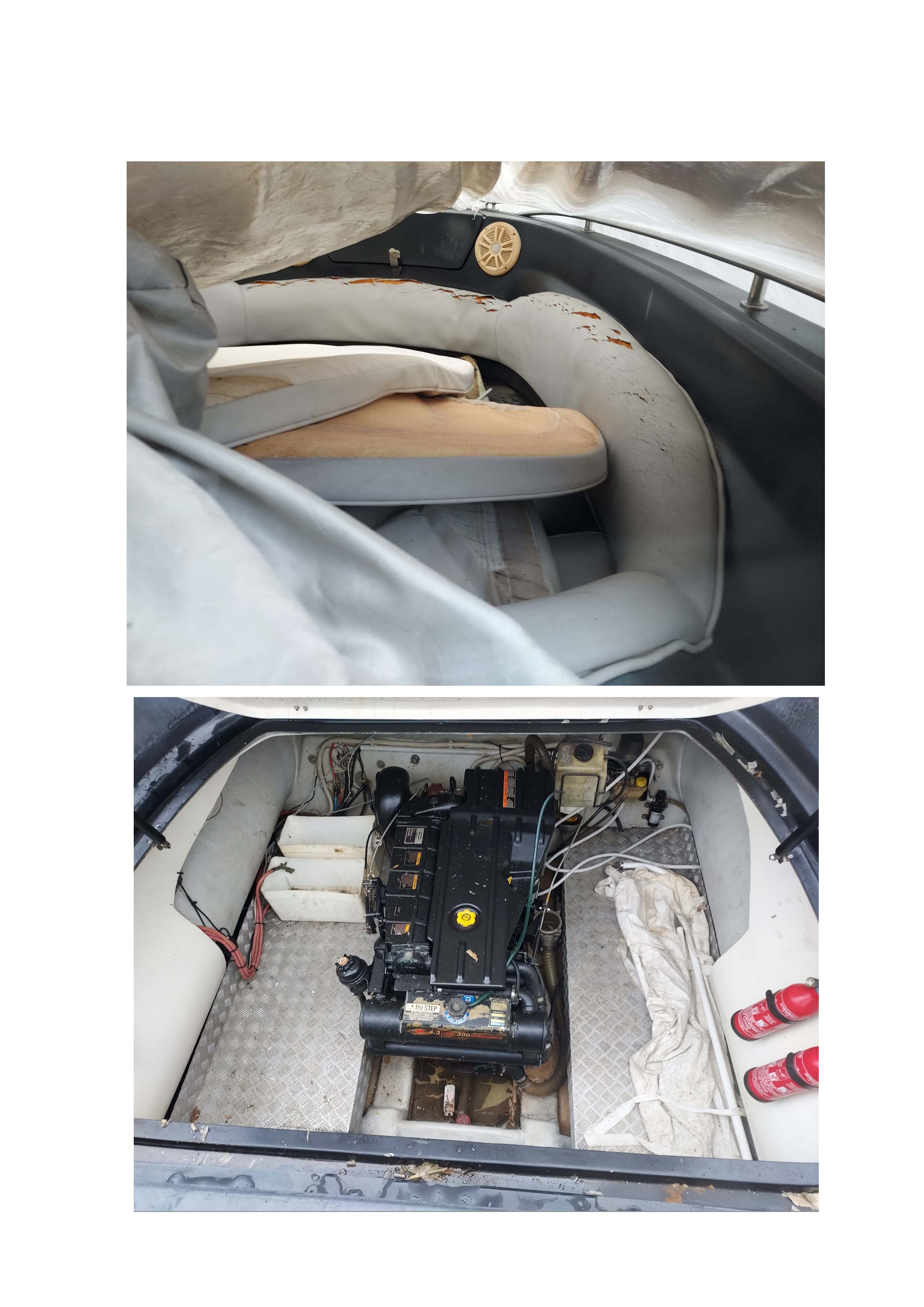 Unità da diporto a motore marino amovibile denominata "Anna" - marca Scanner - modello "Millennium 2999" con propulsore marino, marca Marine Power Europe, targata 88050836, certificato di immatricolazione 12MI312045 del 15 marzo 20215, lmbarcazione gommone: lunghezza fuori tutto 8,2m - lunghezza 7,49m - larghezza 3m; trattasi di un modello fuori produzione; si trova in pessimo stato di conservazione; il vano motore risulta ben sigillato (senza infiltrazioni d’acqua) anche se il motore necessita sicuramente di una completa revisione essendo fermo da oltre 5 anni; la carena risulta in buono stato, anche se la vetroresina nera risulta opacizzata e necessita di lucidatura; la console di comando, la strumentazione e l’intero impianto elettrico risultano da revisionare.